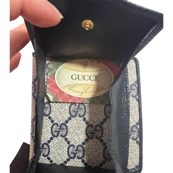 Gucci Vintage GG Pattern Bifold Wallet - Picture 10 of 11
